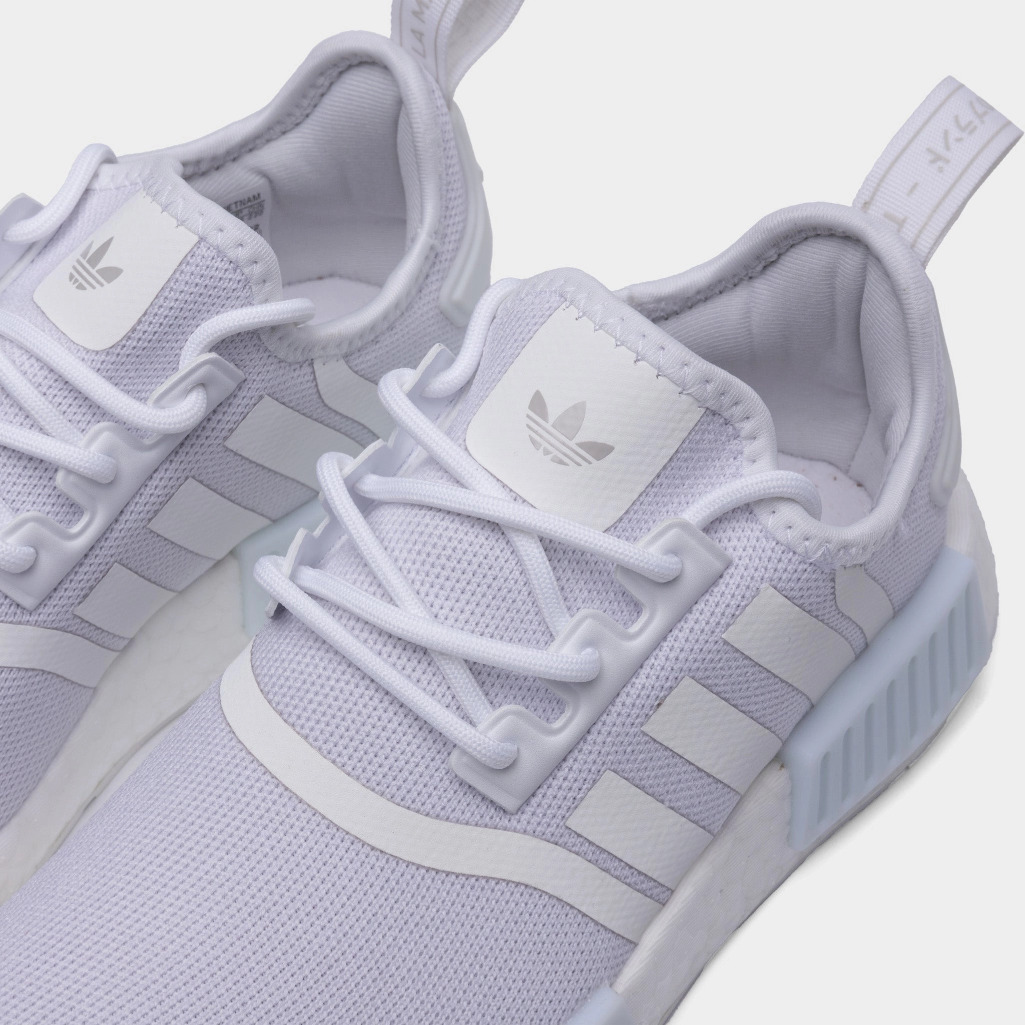 adidas Originals Juniors' NMD_R1 Refined Cloud White / Grey One