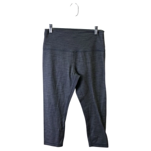 Athletic Leggings By Lululemon In Grey, Size:10