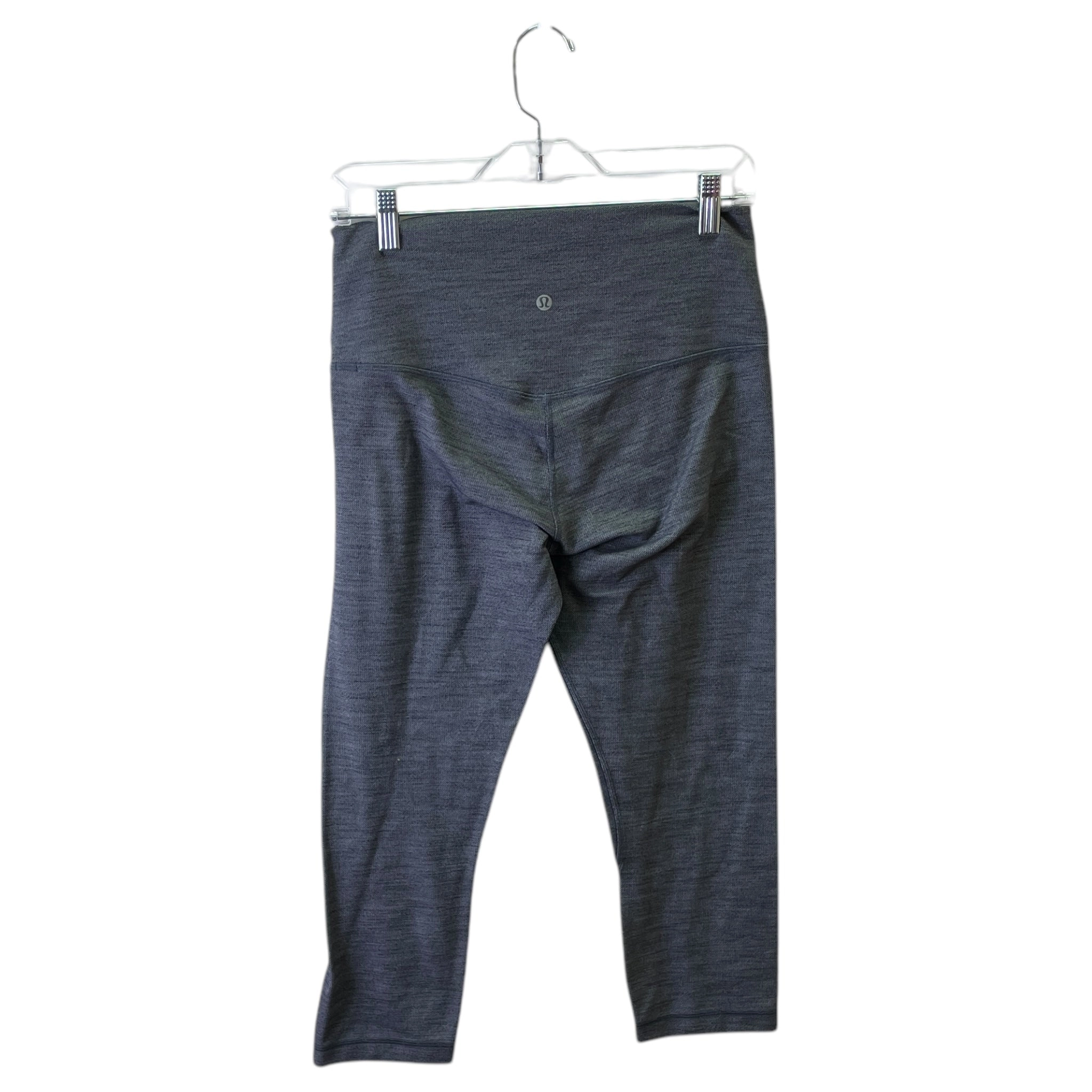 Athletic Leggings By Lululemon In Grey, Size:10