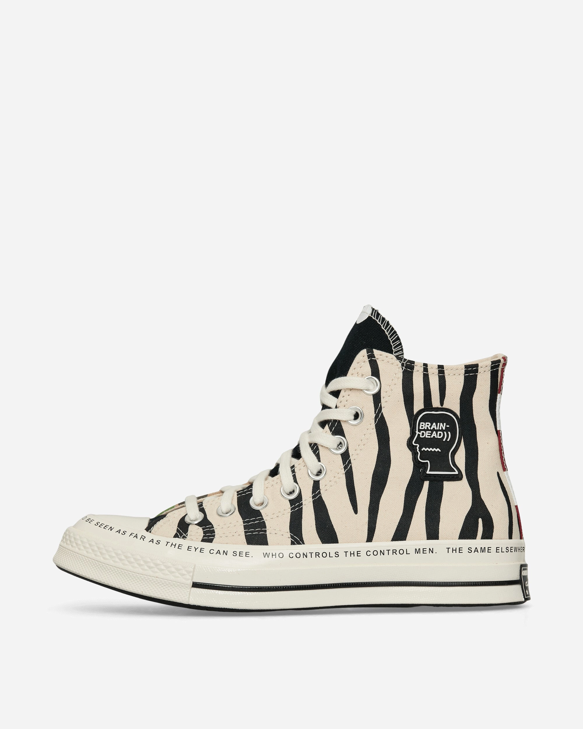 Brain Dead Chuck 70 Sneakers Egret / Black / Multi