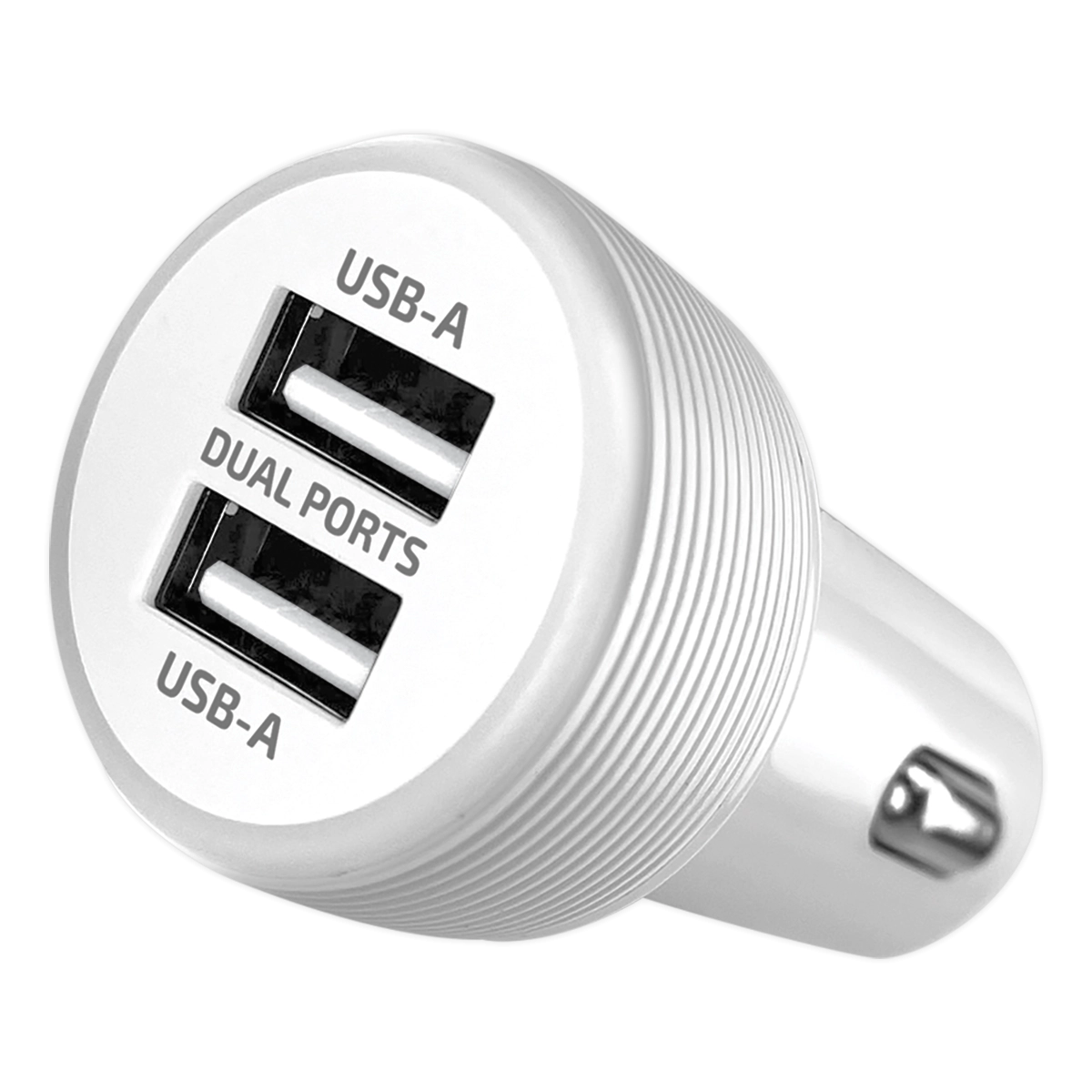 Car Charger Dual USB Ports with USB to Lightning Charging Cable Set - 3 Pieces Per Pack 24620