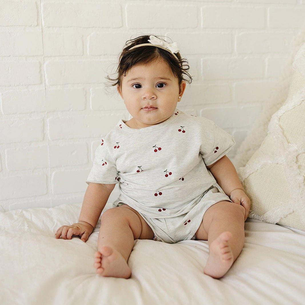 Cherries Short Set