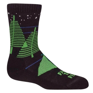 Farm to Feet Kids' Socks - Everyday Forest Lightweight Crew, Black | 9722-001-BLK (Discontinued Style/Color)