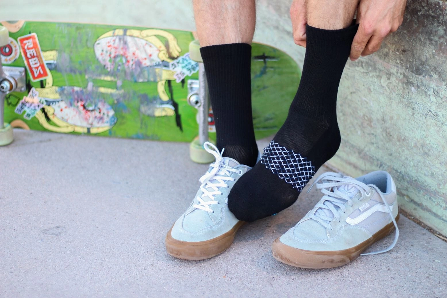 Freestyle Performance Sock - White