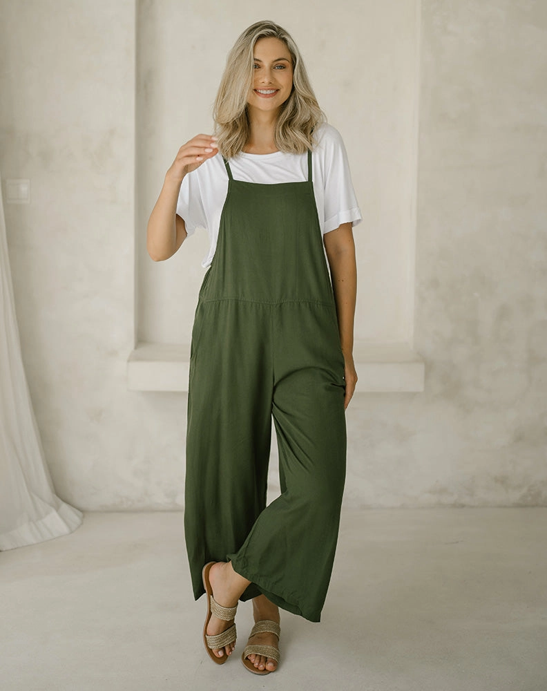 Freez Overall Olive
