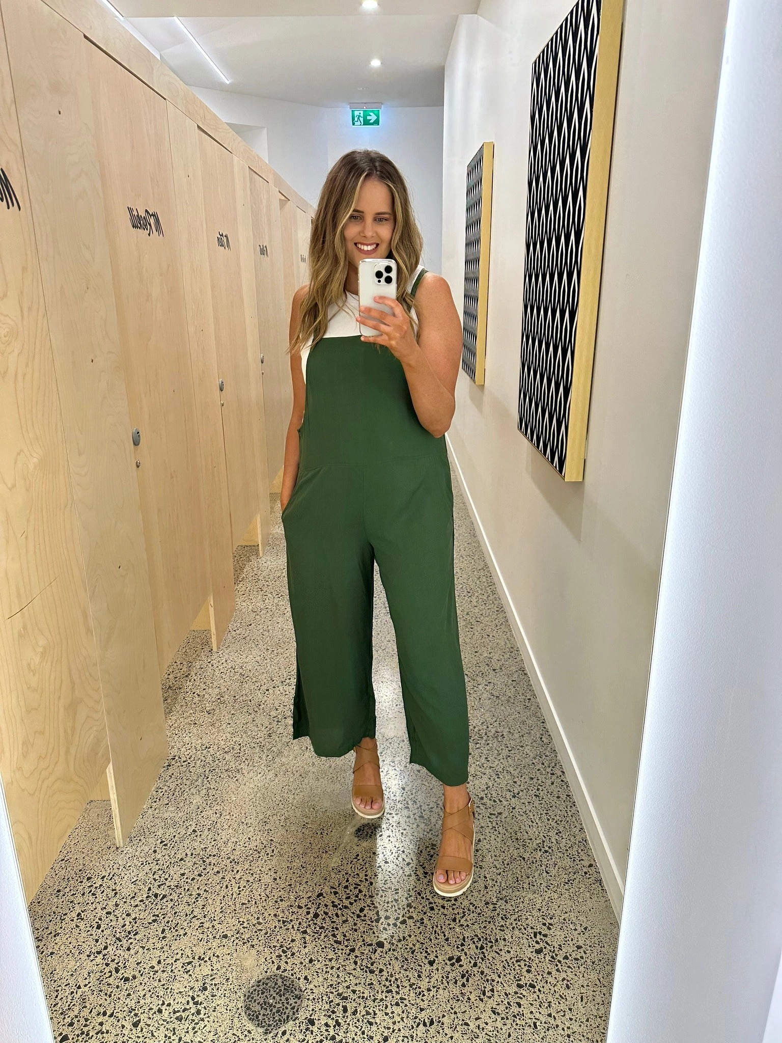 Freez Overall Olive
