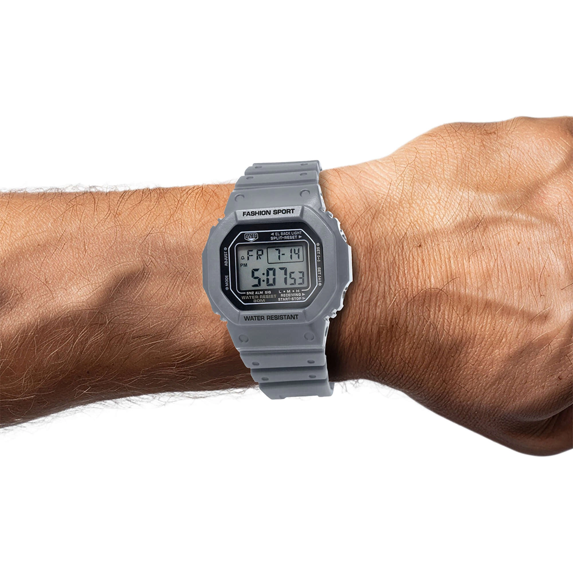 Invicta Unisex Watch - Activa Digital Dial Grey Silicone Strap | ACW424-001