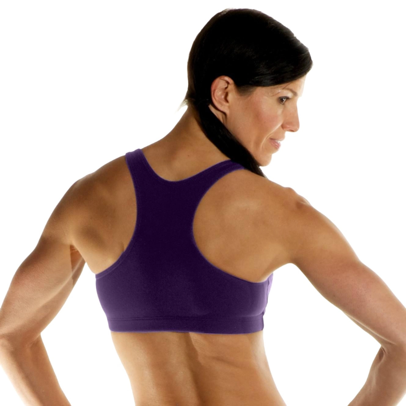 One Step Ahead Brushed Supplex  Racerback Bra 206R