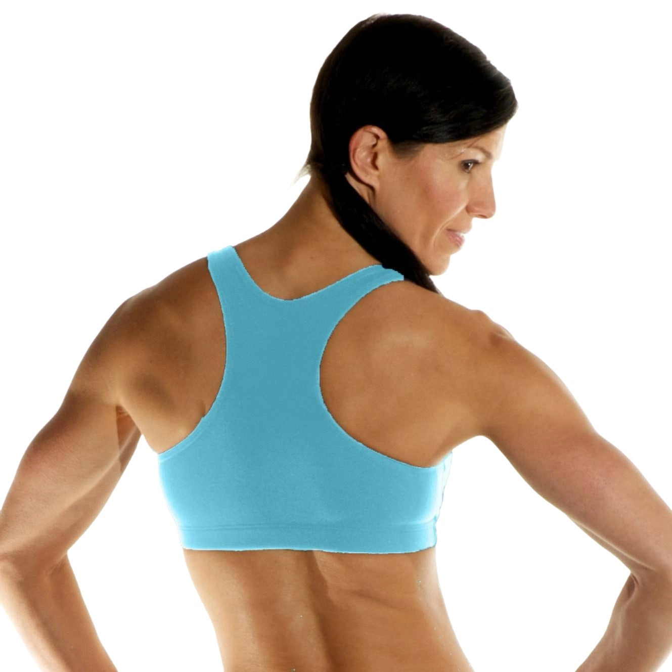 One Step Ahead Brushed Supplex  Racerback Bra 206R
