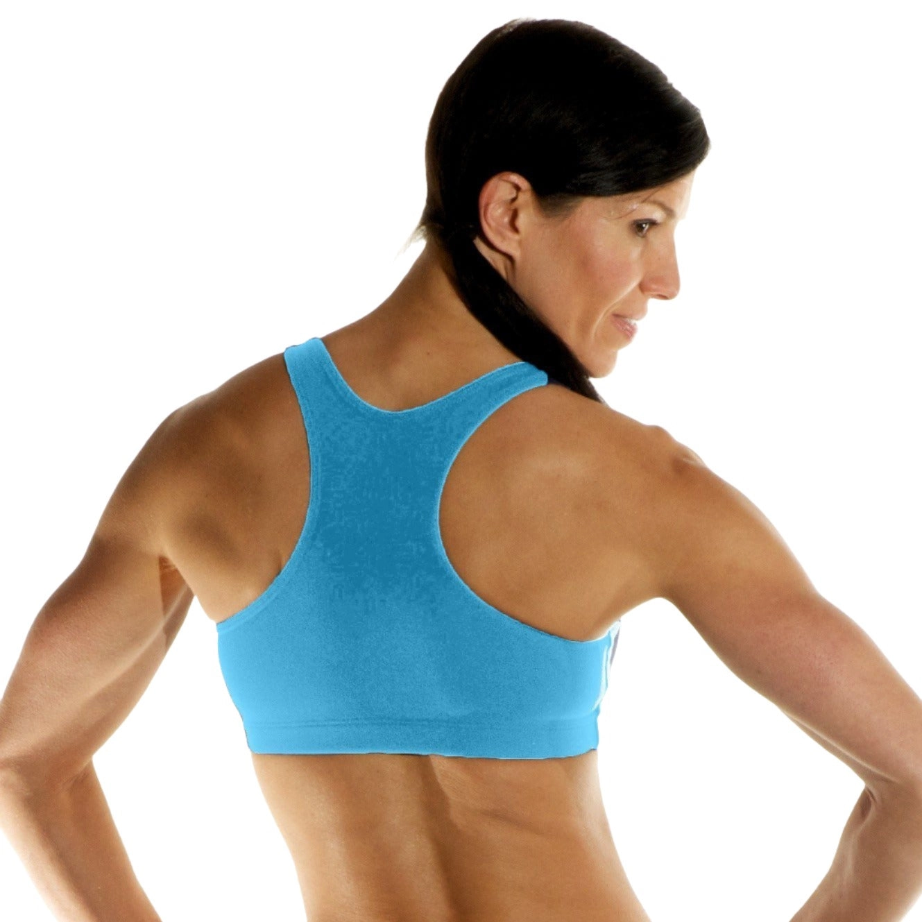 One Step Ahead Brushed Supplex  Racerback Bra 206R