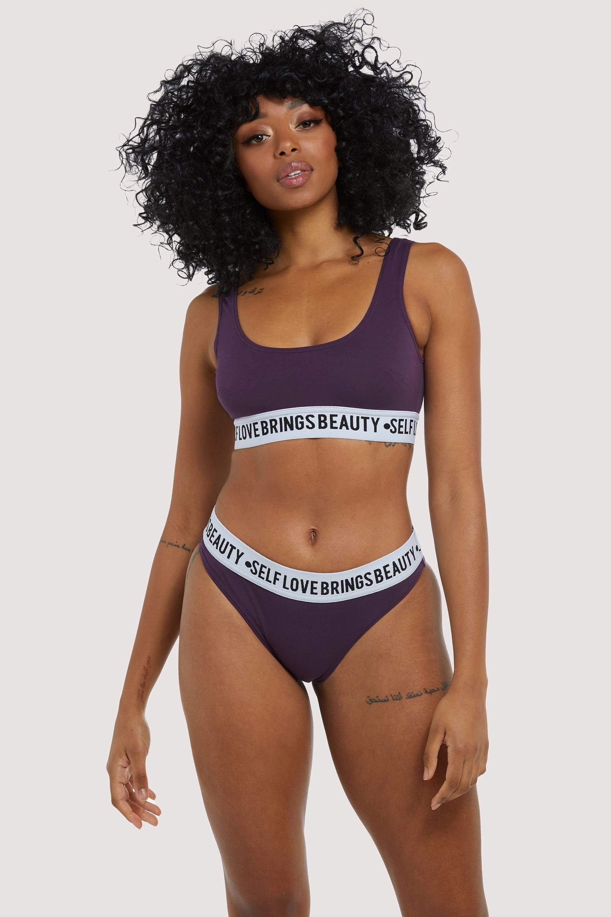 Self Love Purple Brief