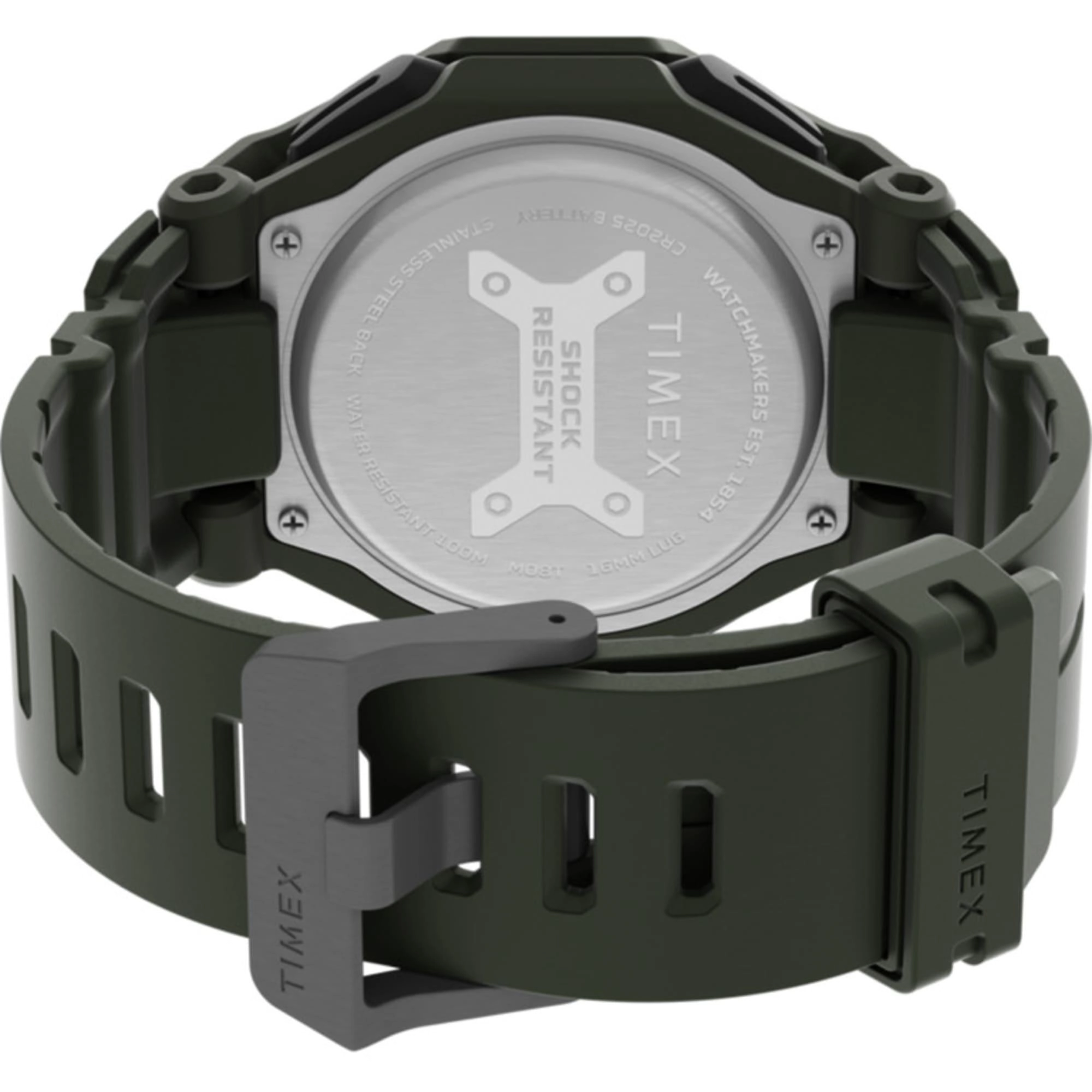 Timex Men's Watch - Command Encounter Analog-Digital Dial Green Strap | TW2V35400