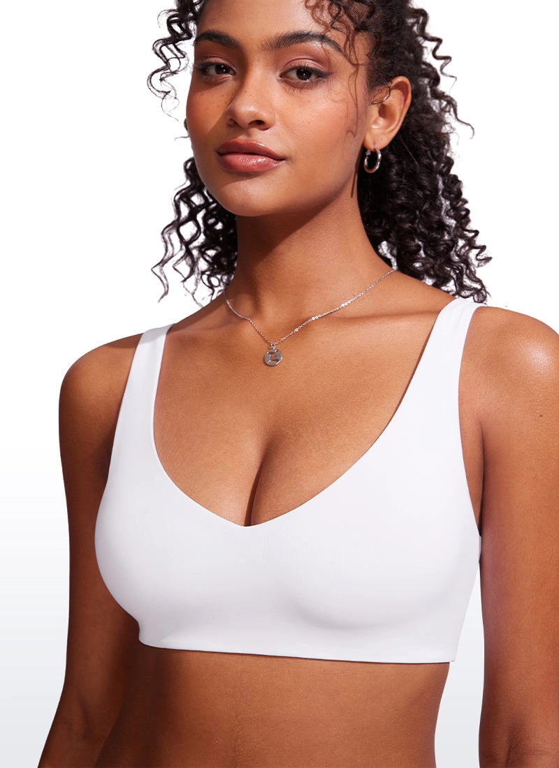 V Neck Bikini Padded Tops