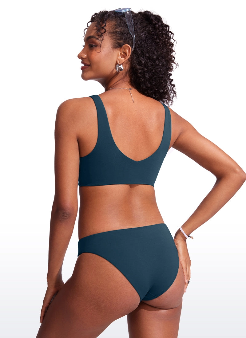 V Neck Bikini Padded Tops