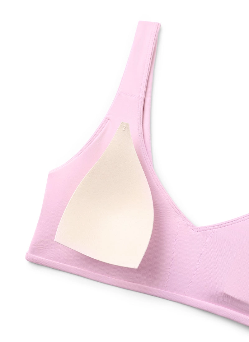 V Neck Bikini Padded Tops