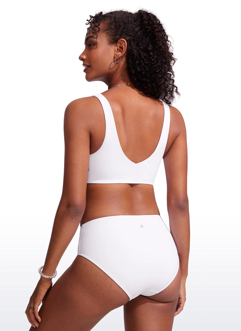 V Neck Bikini Padded Tops