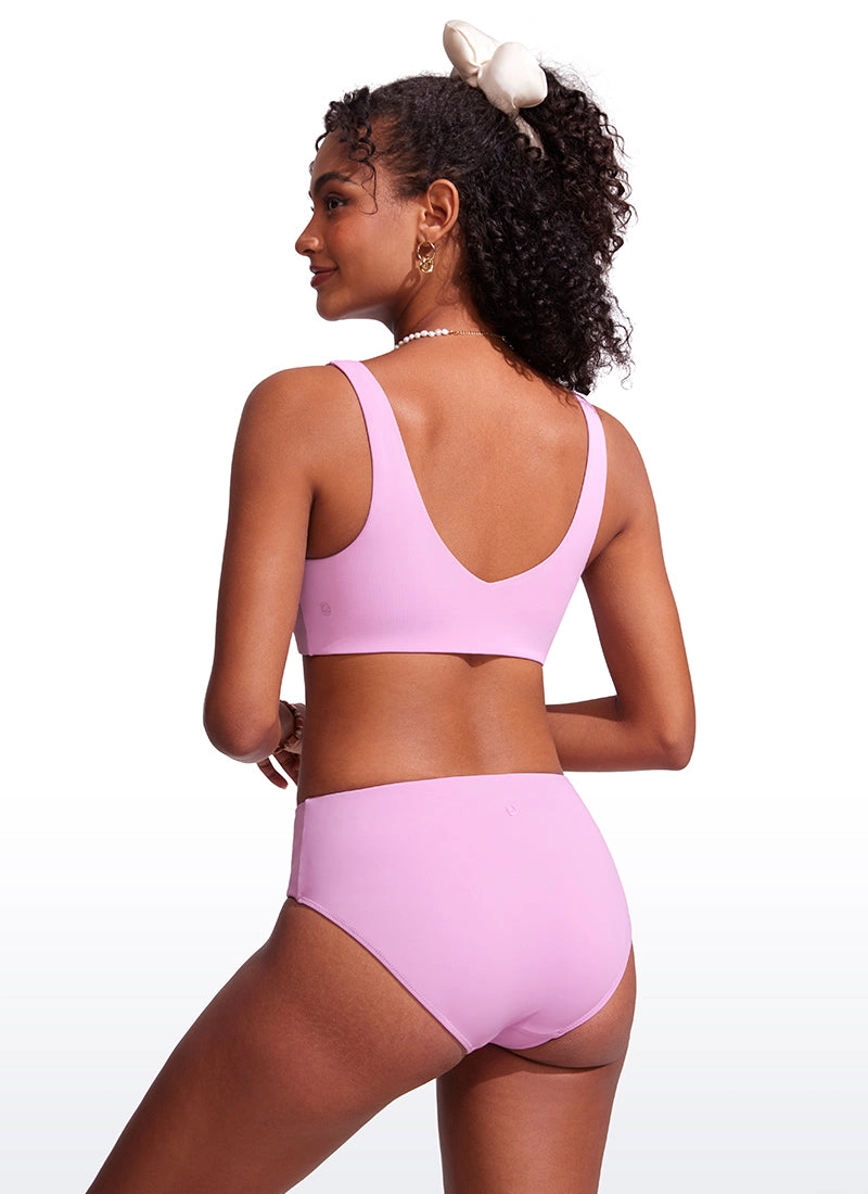 V Neck Bikini Padded Tops